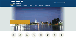 Desktop Screenshot of bhandaritaxservice.com